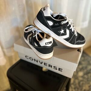 Converse Black and White CONS AS-1 PRO Skater Sneakers